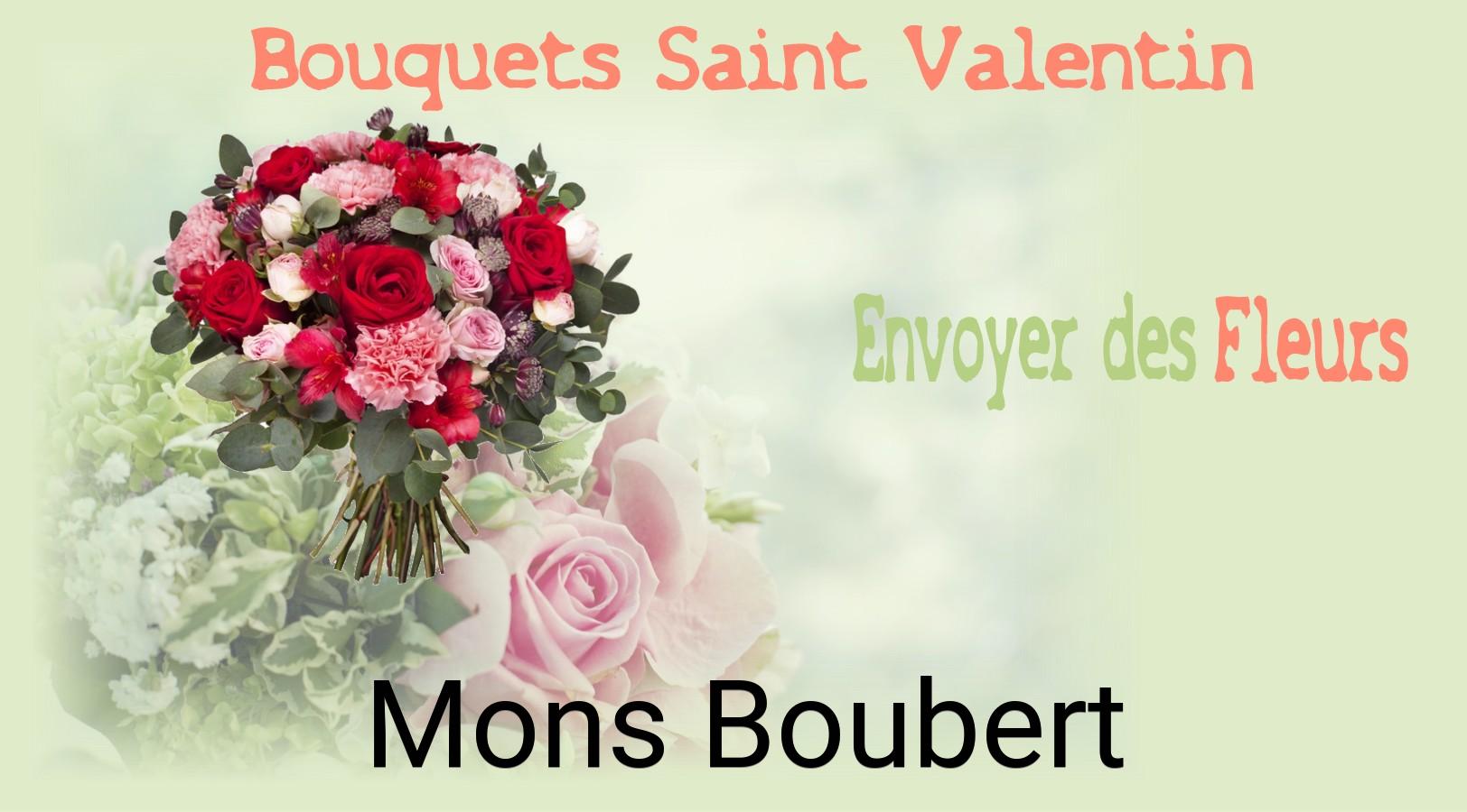 Roses de Saint-Valentin livrées à Mons-Boubert